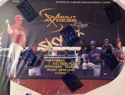 1998 Skybox Dugout Access MLB Baseball Card Singles PYO Base/Rookie/Inserts