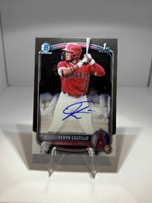 2025 Bowman Kevyn Castillo Chrome Auto 1st Prospect #CPA-KC Angels