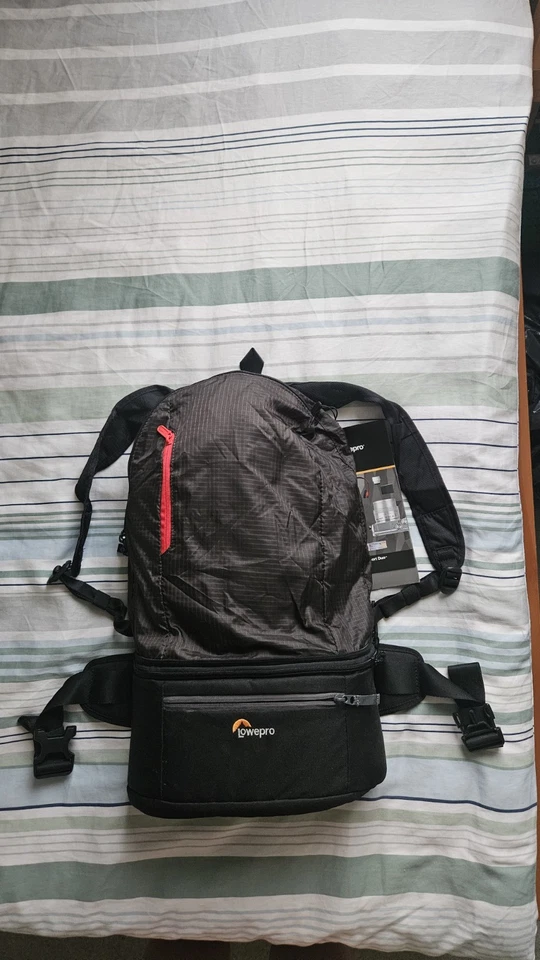 Lowepro Passport Duo 2 Waist Camera Bag/Backpack Combo Black - Image 2 of 4