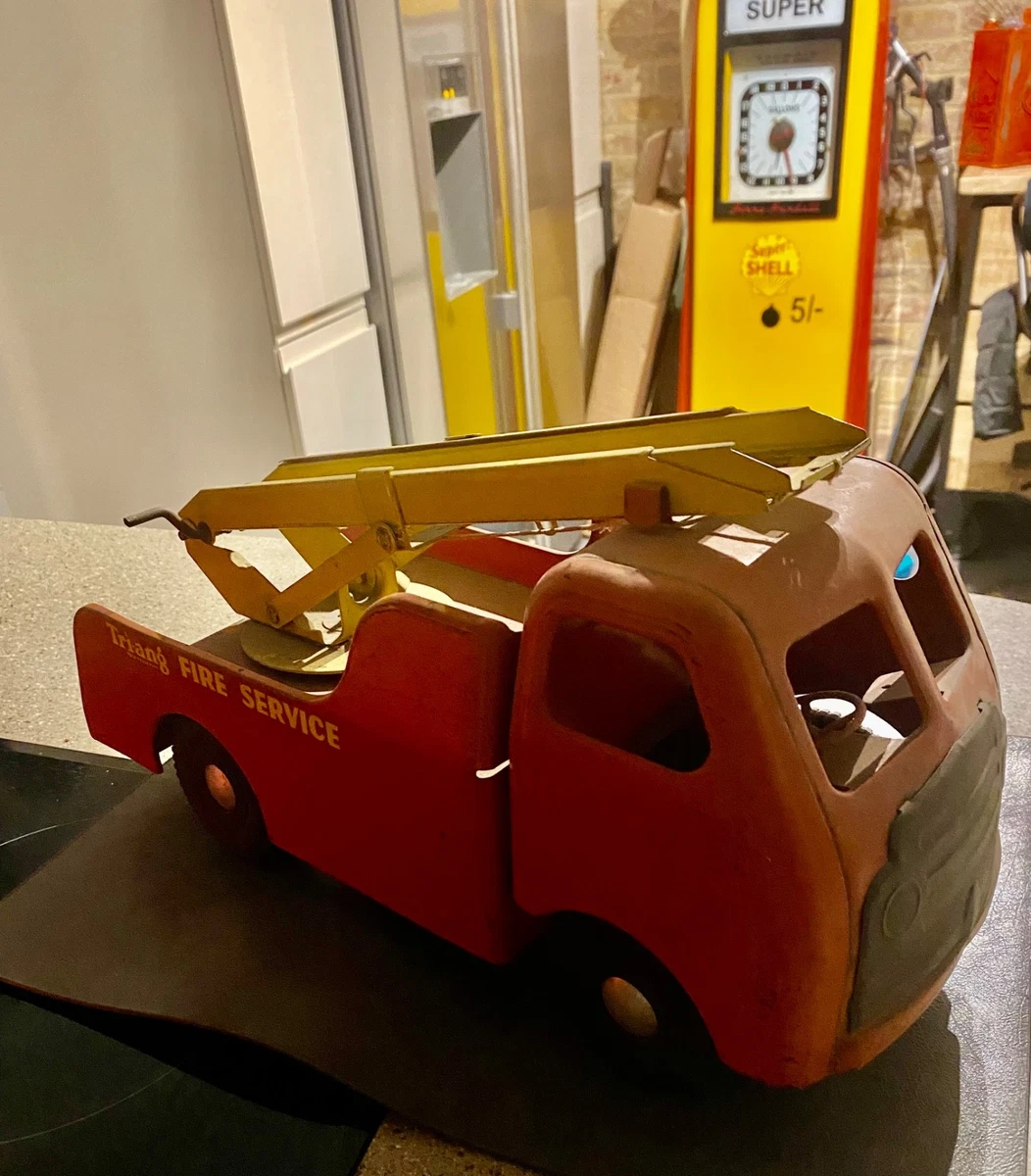 Camion Plateau Tri-ang Dump Truck - Jouet Ancien En Tôle, Années 60/70 ?