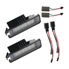 NEU 2* LED Kennzeichenbeleuchtung für VW Polo 9N 9N3 2001-2009 *5050 DE