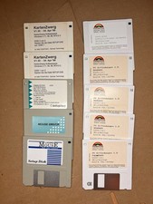 RETRO Floppy Disk Lot / Konvolut (10x 3.5") Markt&Technik, Towitoko, Treiber