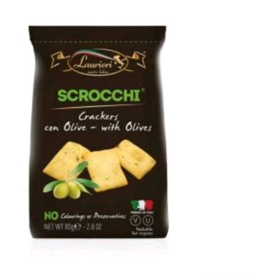 LAURIERI - Scrocchi Olive 80g
