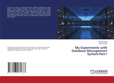 My Experiments with Database Management System-Part I Nishant Doshi (u. a.) Buch