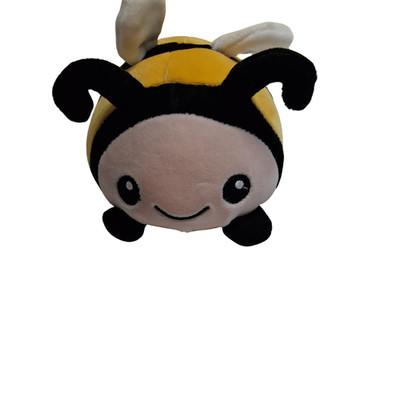 Cute Bumble Bee Plush Stuffed Animal Soft Toy Yellow Black Bee Doll 8