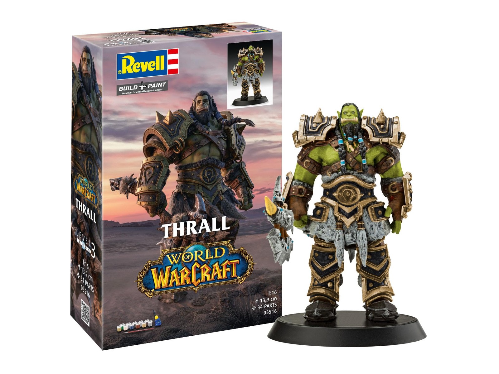 Revell Modellbau Geschenkset World of Warcraft The Orc Thrall