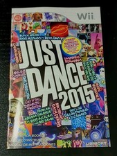 Wii Just Dance 2015 Authentic Original Instruction Booklet Manual ONLY Guide LN