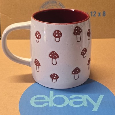 Tabletop Gallery Coffee Mug 27oz Mushroom Red Color Aurora Thick Cup | eBay