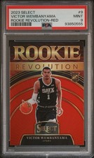 2023-24 Panini Select - Rookie Revolution Victor Wembanyama #9 Red Prizm (RC)