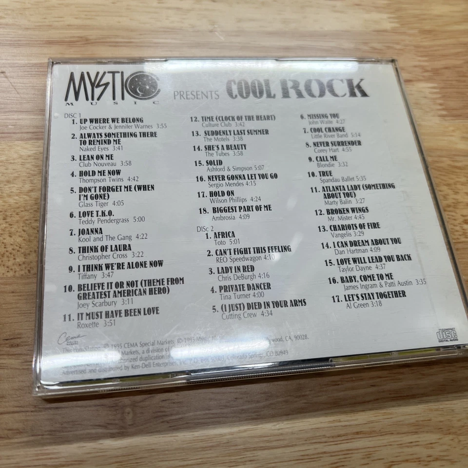 COOL ROCK 2 CD RARE Joey Scarbury Tubes Motels Vangelis Sergio Mendes Blondie  - Image 4 of 4