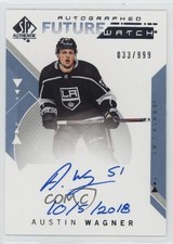 2018 SP Authentic Future Watch Inscriptions 33/50 Austin Wagner #221 Auto 0n64
