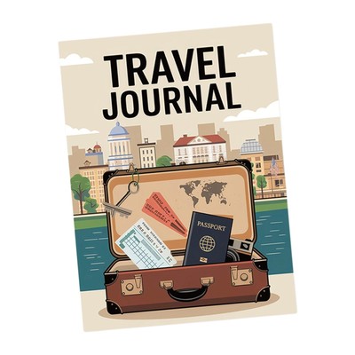 Reiseplaner Reisen Journal mit Packing List Notebook Guided Gift Holiday,