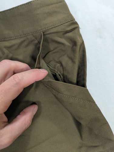 Pact Hose Damen Large Bio Baumwolle weites Bein flache Vorderseite hoher Bund Freizeit - Bild 3 von 8