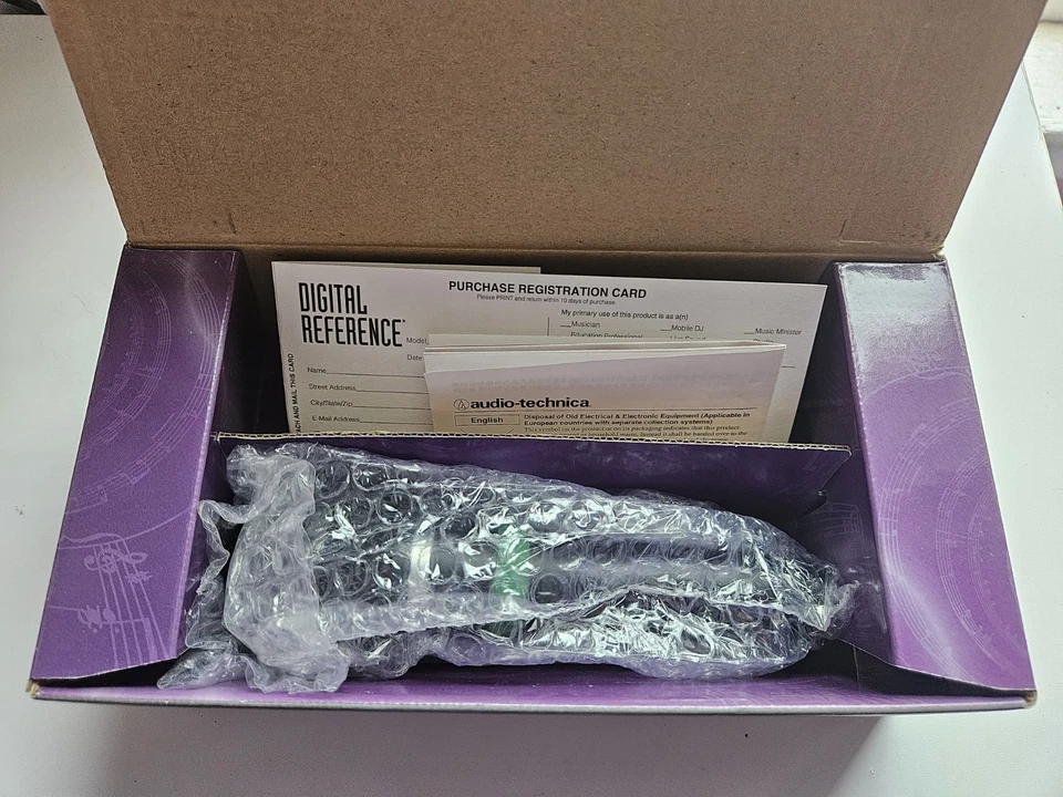 DR-VX1 Digital Reference Vocal Dynamic Microphone AUDIO TECHNICA - Image 4 of 4