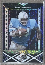 2024 Leaf Press Pass EARL CAMPBELL Purple Shimmer Parallel 1/1! OILERS