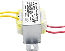 12V 10W AC Power Transformer, Input 120V 60HZ Single Phase Tran Size: 12v 10va
