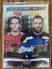 2022-23 Upper Deck MVP - Encounters on Ice Patrick Kane, Ryan O'Reilly #EI-2