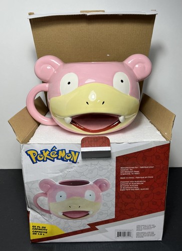Pokemon Giant Slowpoke Mug Brand New 65 Fl. Oz. Capacity Nintendo 2022 NIB - Picture 2 of 5