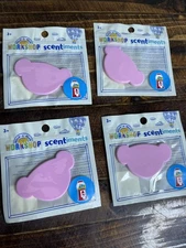4 Pack Build-A-Bear SCENTIMENTS Bubblegum Scent Disc Pink Sealed NEW