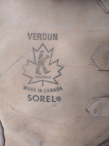 Sorel Verdun Kaufman Snow Rain Wool Lined Boots Canada ☆ Men's Size 11.5 Wide - Picture 6 of 10