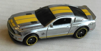 Hot Wheels Silver Series 2010 Ford Mustang Shelby GT-500 Super Snake Zamac HW 10 - Bild 1 von 4