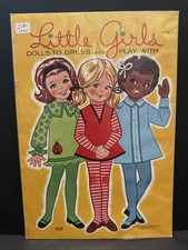 ✨VTG ORIG.1974🌼LittleGirls💕🐞Dolls 2Dress&PlayWith ➡️In•Plastic⬅️#4536{UNCUT}✨