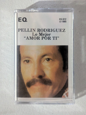 PELLIN RODRIGUEZ  Le Mejor ''AMOR POR IT'' Cassette Tape *SEALED* Salsa Bolero