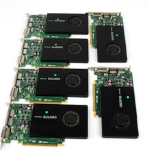 Lot of 6 NVIDIA Quadro K2200 4GB VIDEO GRAPHICS CARD