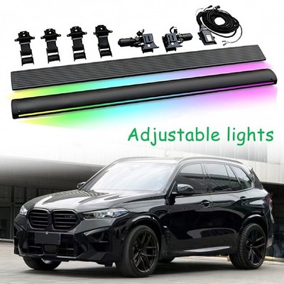 Deployable Electric Running Board Side Step With light Fit for BMW X5M 2019-2026
