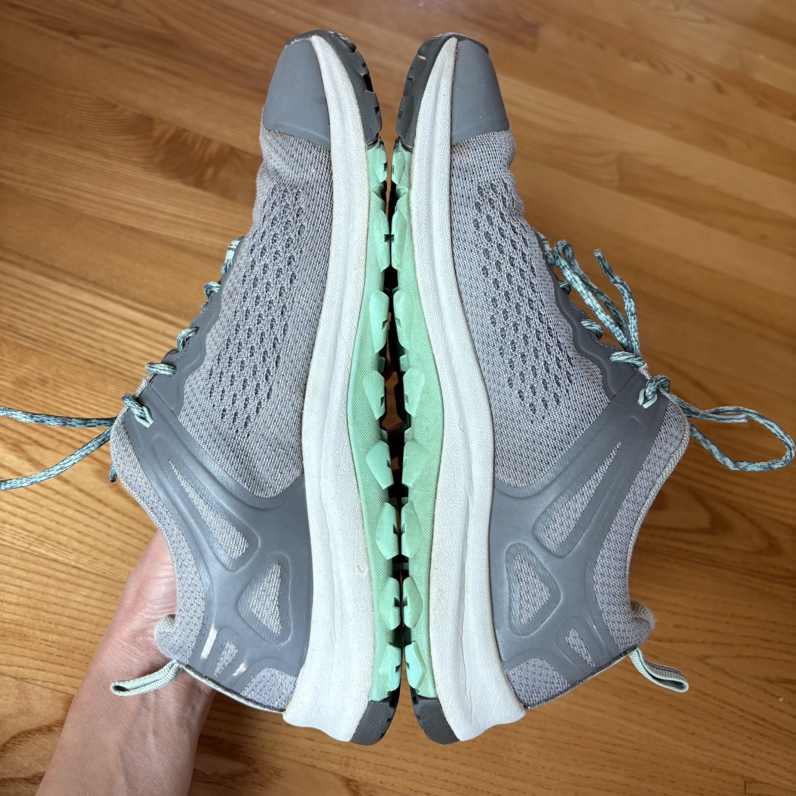 Scarpe da trekking KEEN TERRADORA II VENT DRIZZLE grigio verde sneakers donna taglia 8 5