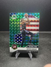 2020-21 Panini Mosaic - National Pride Kevin Durant #248 Green Mosaic Prizm