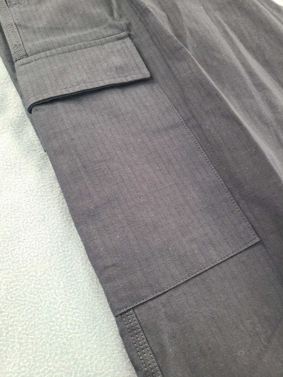 adidas x Essentials Woven Black Cargo Pants Men's Size Small #JW6020 NWT  thumbnail 4