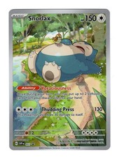 Snorlax 051 Sv: Scarlet & Violet Black Star Promo Cards Holo NM Condition