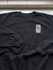 Vintage Rolls Royce Sweatshirt Size L Auto Luxury Brand Crewneck RR Logo 00s