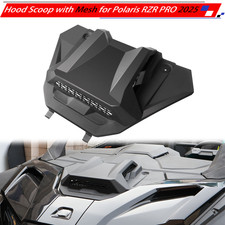Black Hood Scoop With Mesh Compatible With Polaris Rzr Pro Xppro Rpro S 2025