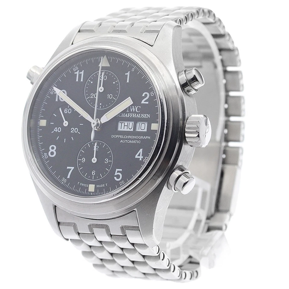 IWC SCHAFFHAUSEN Doppel Chronograph IW371319 Day Date Automatik Herren_905374 - Bild 2 von 4