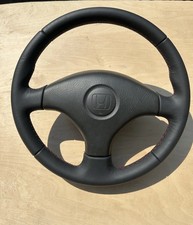 Jdm Honda Civic Ek9 Ej9 Integra 3-spoke Steering Wheel Red Thread Oem Non Srs Jdm Honda Civic Ek9 Ej9 Integra 3-spoke Steering Wheel Red Thread Oem Non Srs