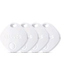 Air Tracker Tags-4 Pack, Bluetooth Luggage Tracker Works with Apple Find
