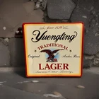 VTG Yuengling Traditional Lager Beer Metal Tin Sign 16x16 Bar Pub 2003 Man Cave