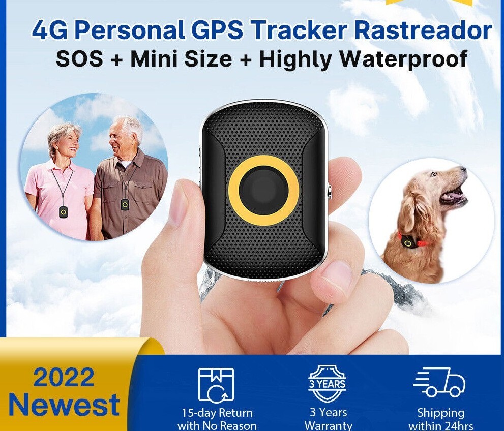 Vimel 4G Real-Time GPS Tracker – Personal Gadget For Kids & Elderly With SOS And Geo-Fence