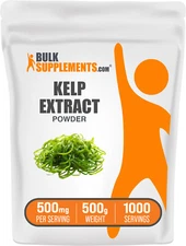 BulkSupplements Kelp Extract Powder - 500 mg Per Serving