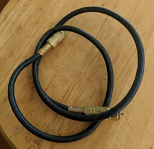 Coax Television Cable TV Cord Extension 3 ft 18g CATV radio shack RG/6