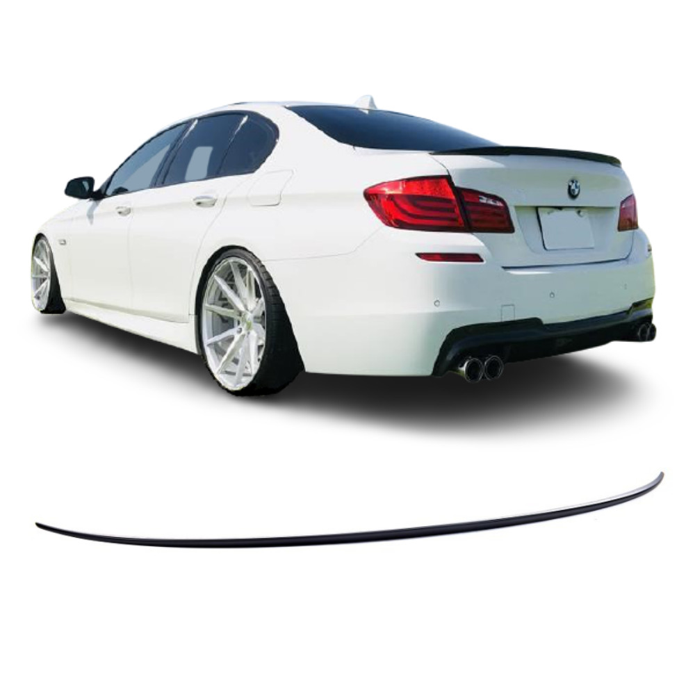 Becquet aileron noir look M5 pour corriger le style arrière trop sage de la BMW F10