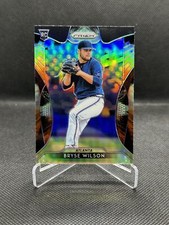 Bryse Wilson 2019 Panini Prizm #38 Cosmic Haze Prizm