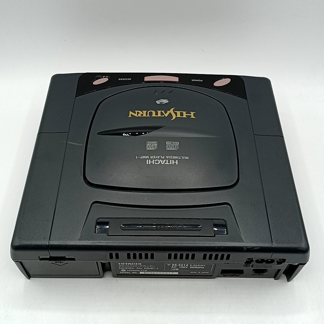 Sega Saturn Hitachi Hi-Saturn MMP-1 Console & Pad & Card Sega Saturn Hitachi Hi-Saturn MMP-1 Console & Pad & Card