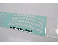 JAPAN MATERIAL YOKOHAMA ADVAN RACING RG Small 15" 16" REPLACEMENT STICKER #R017