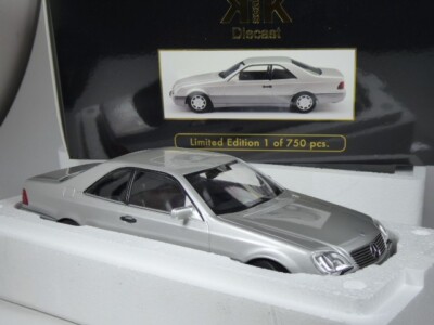 (KI-03-24) KK-scale Mercedes 600 SEC silber metallic in 1:18 in OVP