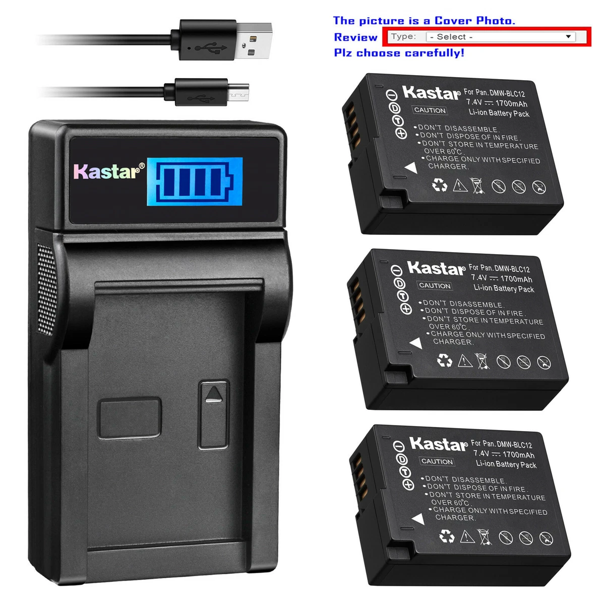 Vhbw 2 Batterie Compatibili Per Leica Q-P E CL - 1000mAh, 7,2V, Li-Ion, Con Infochip - Sostituiscono BP-DC12 E DMW-BLC12 - 3
