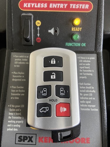 2012 TOYOTA SIENNA KEYLESS SMART KEY REMOTE ENTRY FOB HYQ14ADR 14ADR 1551A-14ADR - Picture 5 of 12