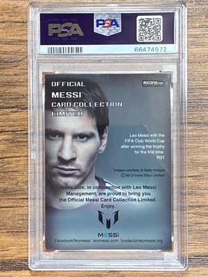 Icons Official Leo Messi Card Collection Limited Trading Card R21 